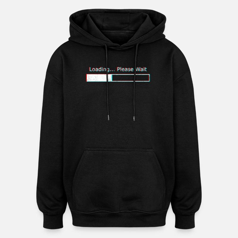 Loading Please wait - Oversized Unisex Hoodie - black