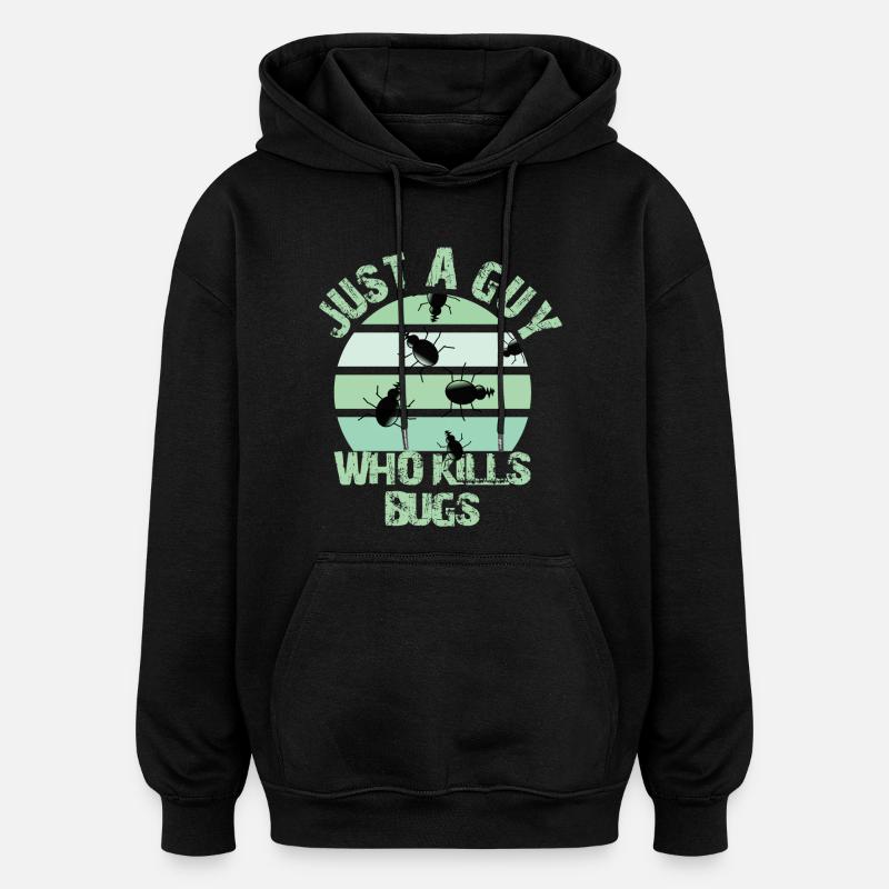 Exterminator - Oversized Unisex Hoodie - black