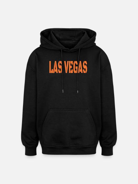 Las Vegas Design - Oversized Unisex Hoodie - black