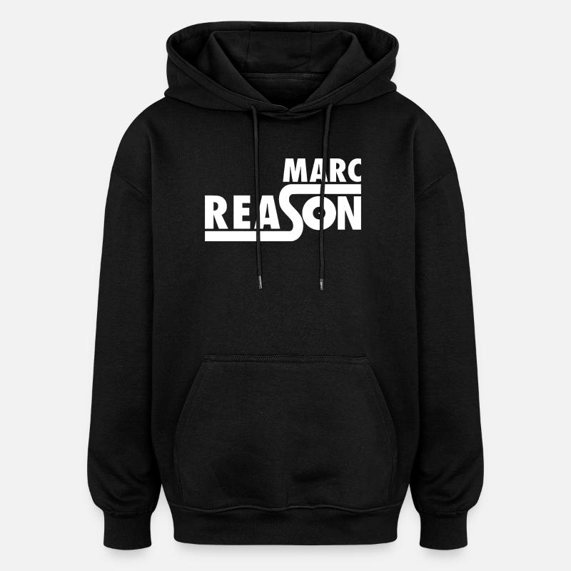 Marc Reason DJ - Oversized Unisex Hoodie - black