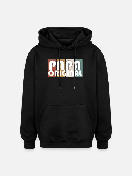 Original Dad - Oversized Unisex Hoodie - black