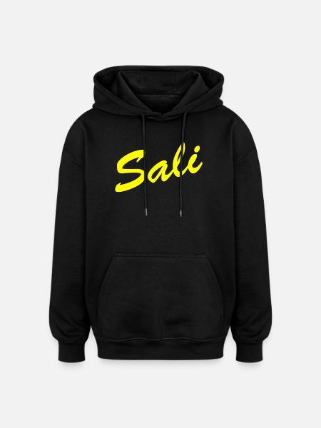 Sali zäme! - Oversized Unisex Hoodie - Schwarz