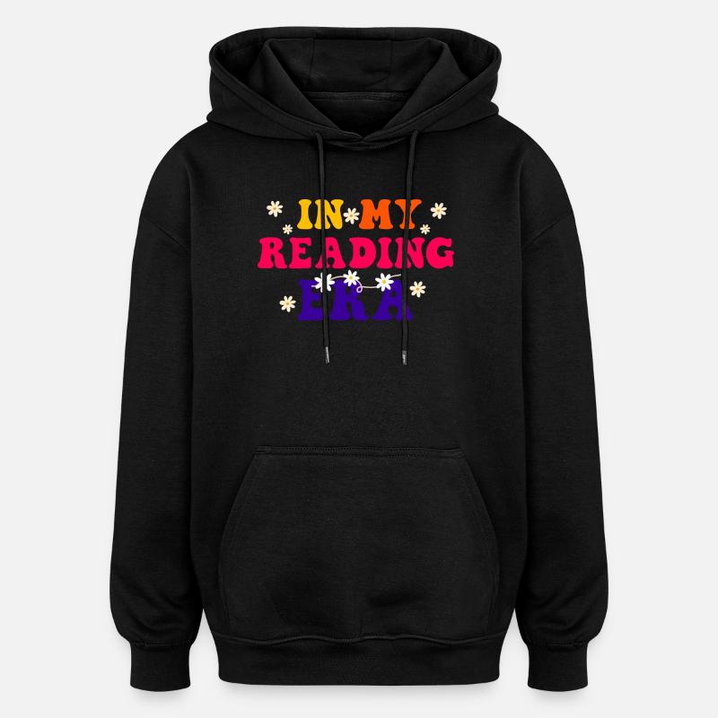 In meiner Lese-Ära - Oversized Unisex Hoodie - Schwarz