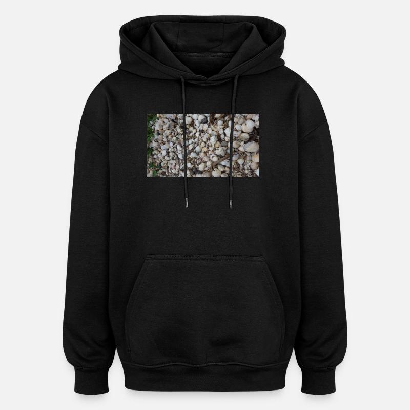 JensJensen - Oversized Unisex Hoodie - Schwarz