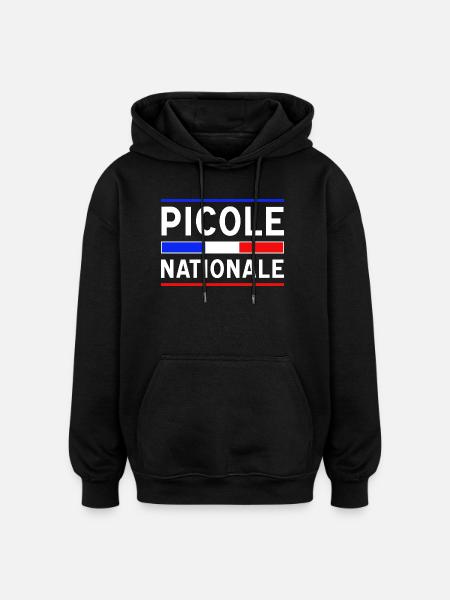 National Drinking Alley New Design - Oversized Unisex Hoodie - black