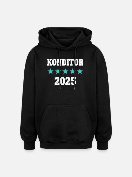 Confectioner 2025 Training Examination Master Trainee - Oversized Unisex Hoodie - black