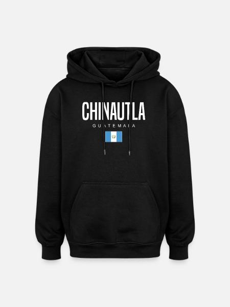 Chinautla Guatemala Guatemalteken - Oversized Unisex Hoodie - black