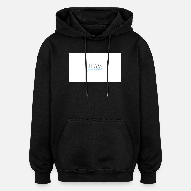 L’équipe Jeremiah - Sweat à capuche oversize unisexe - noir