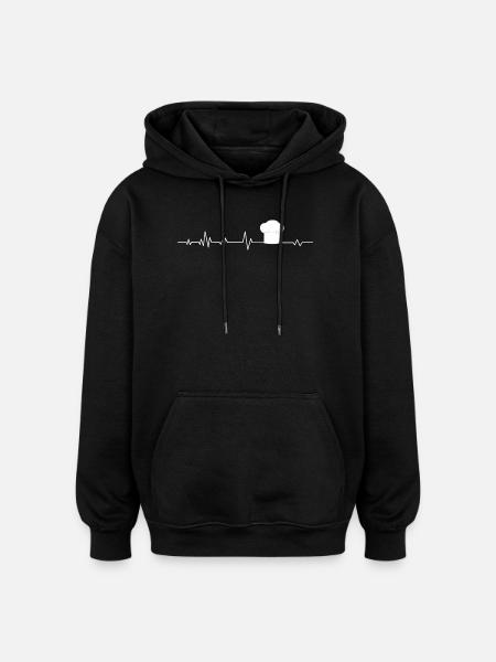 Cuisinier Cuisinier - Sweat à capuche oversize unisexe - noir