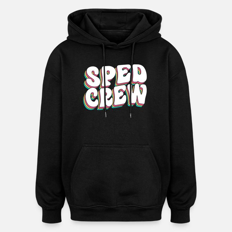 Sonderschule Lehrer Förderschule Pädagoge - Oversized Unisex Hoodie - Schwarz