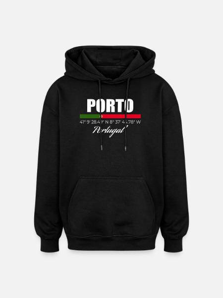 Affranchissement - Sweat à capuche oversize unisexe - noir