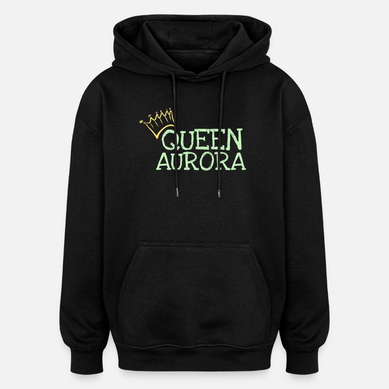 Gift for Aurora - Oversized Unisex Hoodie - black