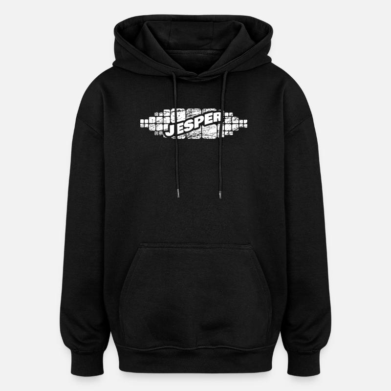 Cadeau pour Jesper - Sweat à capuche oversize unisexe - noir