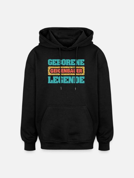 Beruf Geigenbauer - Oversized Unisex Hoodie - Schwarz