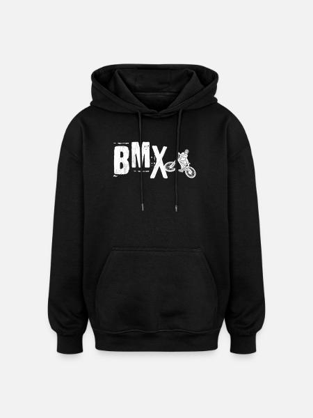 BMX lifestyle - Oversized Unisex Hoodie - black