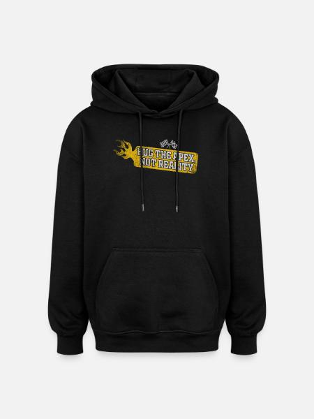 Hug the Apex Not Reality - Oversized Unisex Hoodie - black