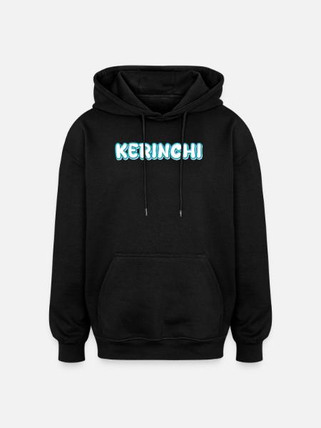 Trekking Kerinchi - Oversized Unisex Hoodie - black