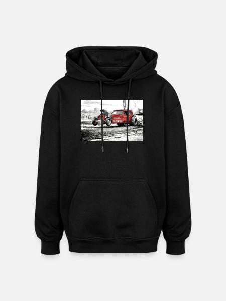 Excalibur - Oversized Unisex Hoodie - black