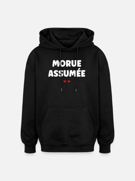 Cod assumed - Oversized Unisex Hoodie - black