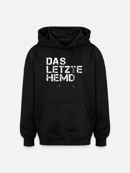 The Last Shirt - Oversized Unisex Hoodie - black