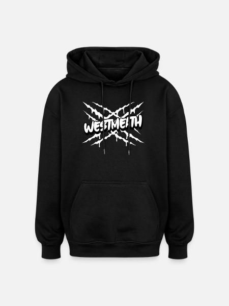 Westmeath Ireland - Oversized Unisex Hoodie - black