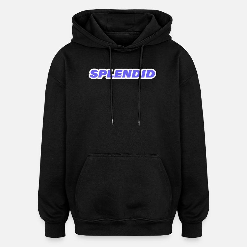 SPLENDID - Oversized Unisex Hoodie - black