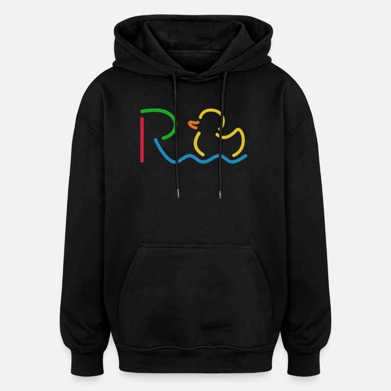 Endlich Rente - Ruhestand - Pension - Oversized Unisex Hoodie - Schwarz
