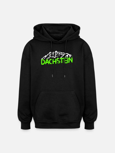 Dachstein Ramsau Souvenir Shirt - Oversized Unisex Hoodie - black
