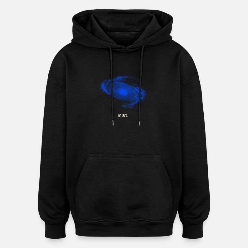 M81 - Bodes Galaxie - Oversized Unisex Hoodie - Schwarz