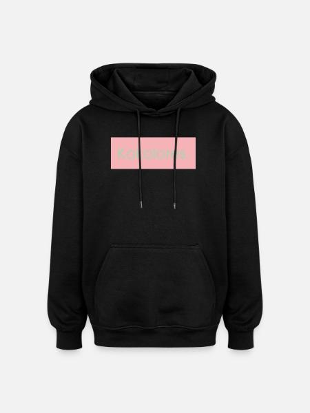 Kokolores. - Oversized Unisex Hoodie - Schwarz