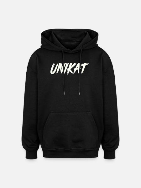 Unique - Oversized Unisex Hoodie - black