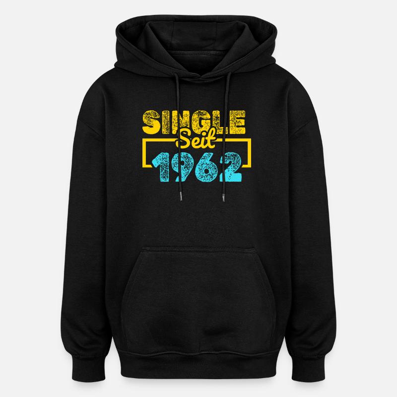 seit 1962 - Oversized Unisex Hoodie - Schwarz