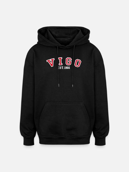 Vigo Fondée en 1966 - Sweat à capuche oversize unisexe - noir
