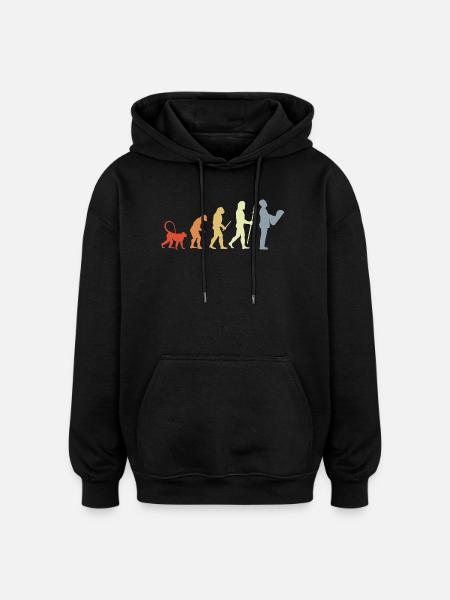 Architect Evolution - Oversized Unisex Hoodie - black