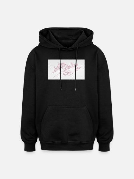 Hand of the Protector - Oversized Unisex Hoodie - black