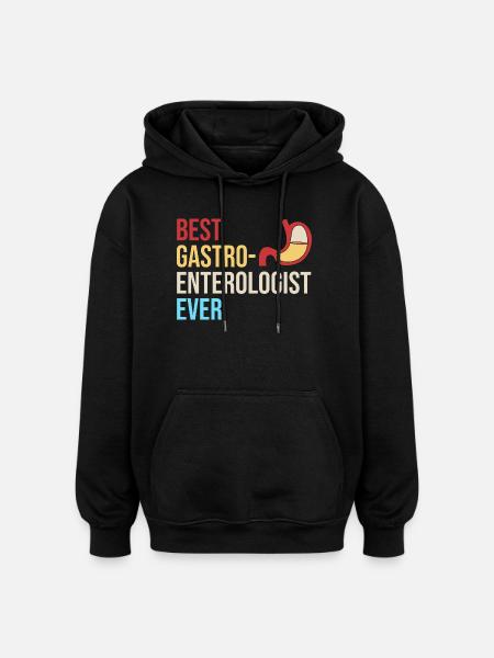 Gastroenterology - Oversized Unisex Hoodie - black