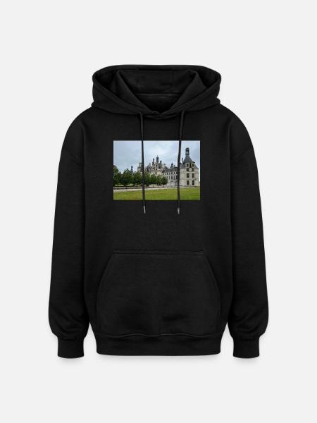 Château de Chambord - Oversized Unisex Hoodie - black