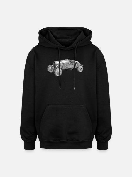Children's vehicle - Oversized Unisex Hoodie - black