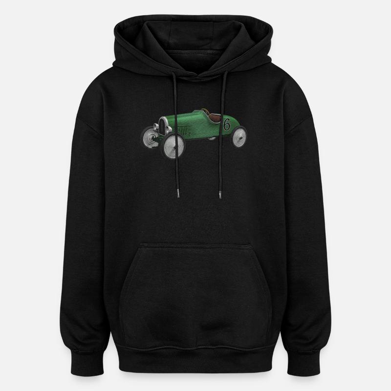 Véhicule pour enfants - Sweat à capuche oversize unisexe - noir