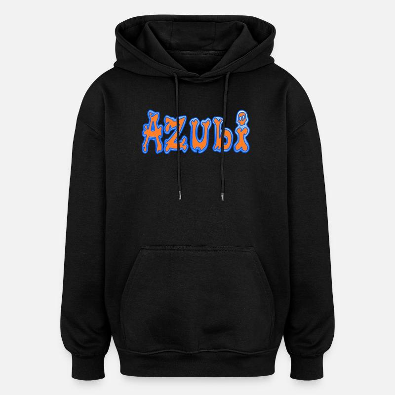 Trainee - Oversized Unisex Hoodie - black