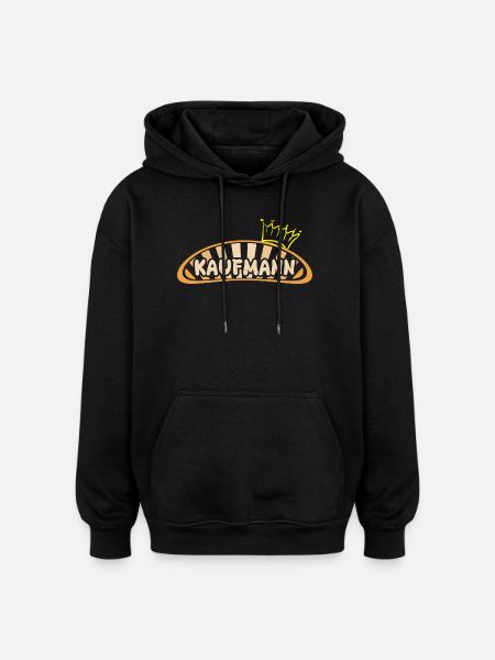 Job Kaufmann - Oversized Unisex Hoodie - Schwarz