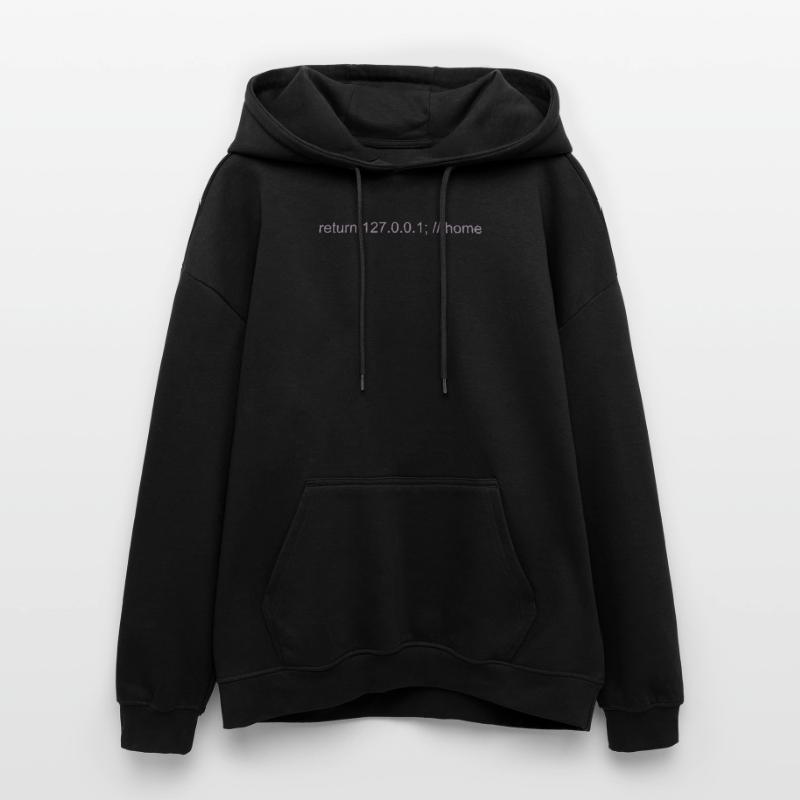Programmer Nerd IT Joke Developer Home Oversized Unisex Hoodie