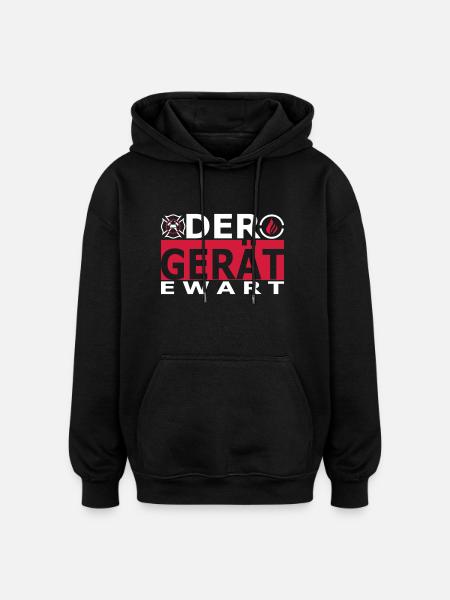 Der Gerät (ewart) - Oversized Unisex Hoodie - Schwarz