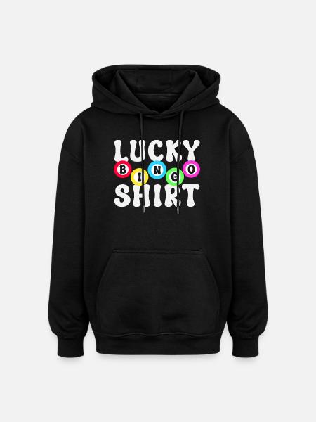 Bingo Bingo Players - Oversized Unisex Hoodie - black