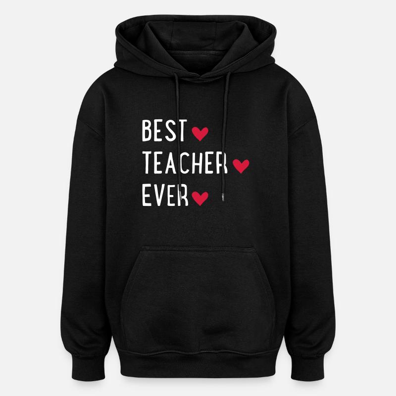 Lehrer - Oversized Unisex Hoodie - Schwarz