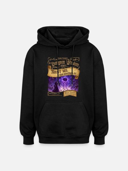 I Can Control It - Oversized Unisex Hoodie - black