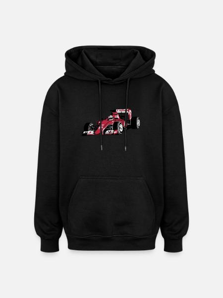- Motorsports - Oversized Unisex Hoodie - black