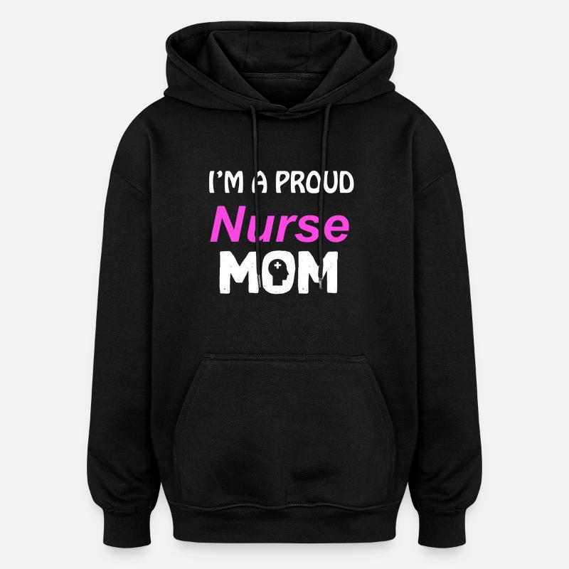 Krankenschwester Krankenpfleger - Oversized Unisex Hoodie - Schwarz