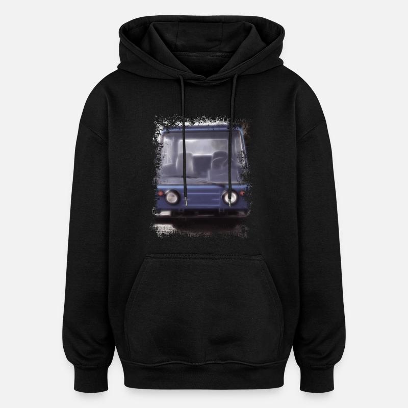 Multicar M25 - Oversized Unisex Hoodie - black