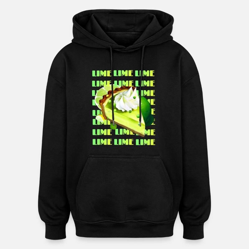 Key Lime Pie - Oversized Unisex Hoodie - Schwarz